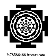 Free Art Print Of All Seeing Eye Sri Yantra Or Sri Chakra Form Of