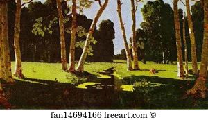 Arkhip Kuinji Art Print - A Birch Grove
