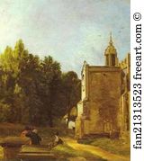 East Art Print - 'a Church Porch' (The Church Porch, East Bergholt)