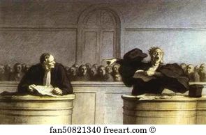 1862 Gouache Private Collection Art Print - A Famous Motive