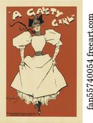  Art Print - A Gaiety Girl