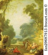 Hot Art Print - A Game Of Hot Cockes