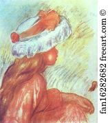 A Girl Art Print - A Girl
