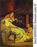 Roman Art Print - A Roman Family