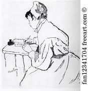 Title Art Print - A Saint-Lazare, Song-Title
