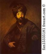 1630 Art Print - A Turk