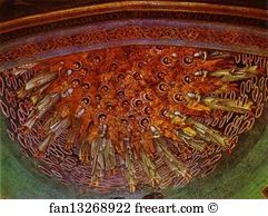 American Art Print - A View Of The Mosaic In St Paul's American Church In Rome