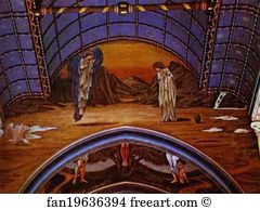 American Art Print - A View Of The Mosaic In St Paul's American Church In Rome