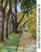 A Walk Art Print - A Walk In The Park