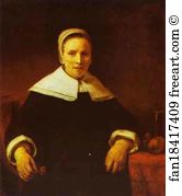 Holding Art Print - A Woman Holding A Pink