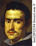 Self Portrait As A Young Man Art Print - A Young Man (Self-Portrait? )