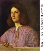 Young Man Art Print - A Young Man