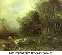 Abandoned Mill Art Print - Abandoned Mill