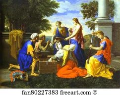 Achilles Art Print - Achilles And Daughters Of Lycomede