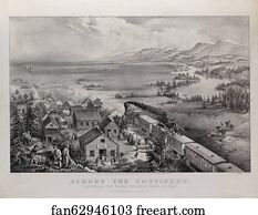Continent Art Print - Across The Continent, "westward The Course Of Empire Takes Its Way"
