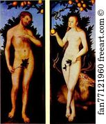 Leipzig Art Print - Adam And Eve