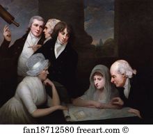 Walker Art Print - Adam Walker And His Family