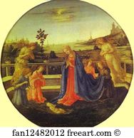 The Adoration Of The Child Art Print - Adoration Of The Child