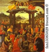1488 Art Print - Adoration Of The Magi