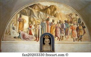 Cell Art Print - Adoration Of The Magi