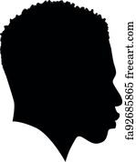 Free art print of Black Men African American, African profile picture ...