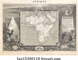 Afrique Art Print - Afrique.