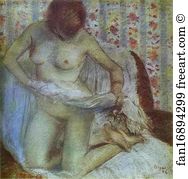 After Bath Art Print - After The Bath