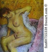 1890s Art Print - After The Bath