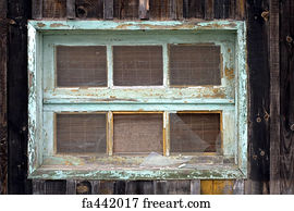 Free art print of Cabin Window. Rustic unpainted cabin window with a ...