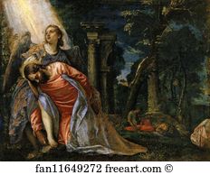 Agony Art Print - Agony In The Garden