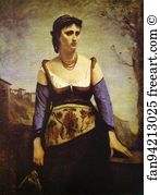 Agostina Art Print - Agostina