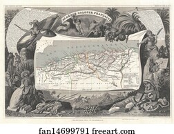 Algérie Art Print - Algerie, Colonie Francaise.