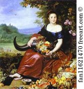 Allegory Of Earth Art Print - Allegory Of Earth