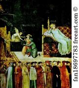 Palazzo Publico Art Print - Allegory Of Good Government. Detail