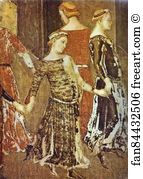Government Art Print - Allegory Of Good Government: Effects Of Good Government In The City. Detail