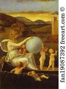 Inconstancy Art Print - Allegory Of Inconstancy (Fortune)