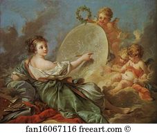 1765 Art Print - Allegory Of Painting