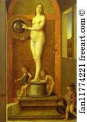 Prudence Art Print - Allegory Of Prudence