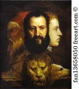 Prudence Art Print - Allegory Of Time Governed By Prudence