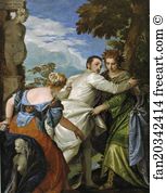 170 Art Print - Allegory Of Virtue And Vice (The Choice Of Hercules)
