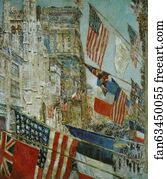 1917 Art Print - Allies Day, May 1917