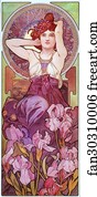 Amethyst Art Print - Amethyst