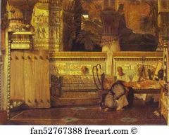 Egyptian Art Print - An Egyptian Widow