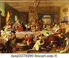 Entertainment Art Print - An Election Entertainment