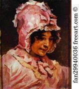 An Italian Woman Art Print - An Italian Woman