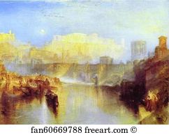 1839 Oil On Canvas Tate Gallery Art Print - Ancient Rome; Agrippina Landing With The Ashes Of Germanicus