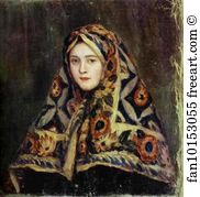 Oil On Canvas Private Collection Art Print - Anfisa