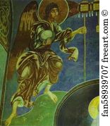 Labara Art Print - Angel With Labara