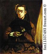 1865 Oil On Canvas Art Print - Angélina