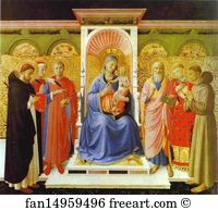 Altarpiece Art Print - Annalena Altarpiece